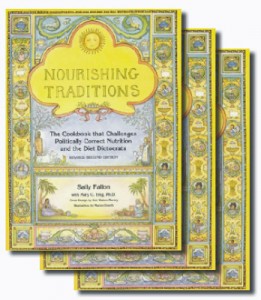Nourishing Traditions three book covers
