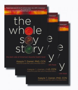 The Whole Soy Story three book covers