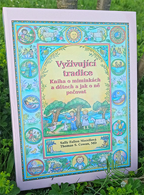 Czech translation book of Nourishing Traditions Book of Baby & Child Care 